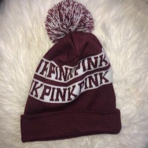Pink beanie